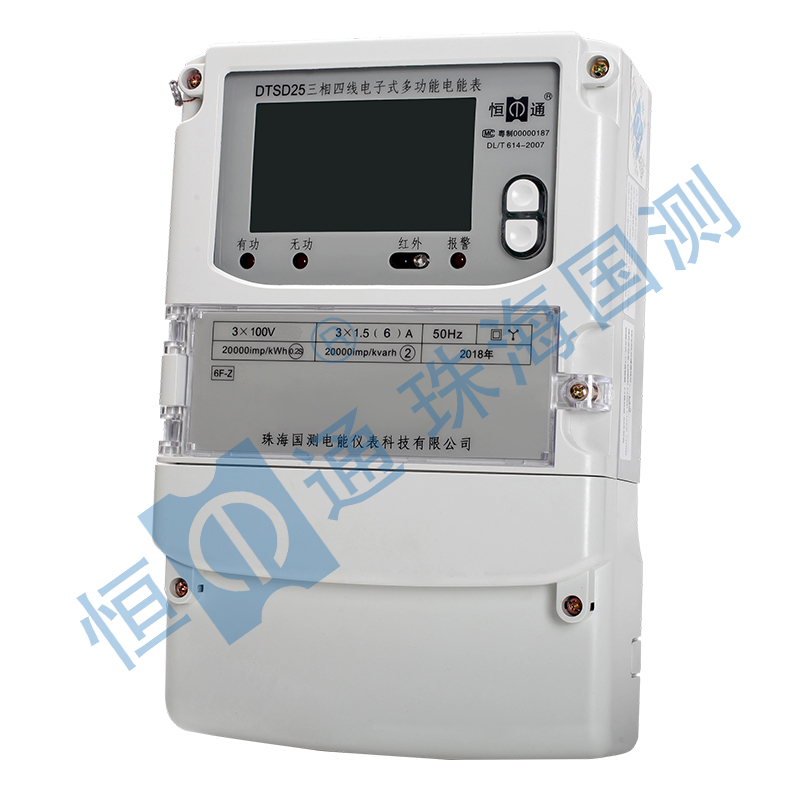 DTSD25/DSSD25 6F-ZIII型三相电子式多功能电能表
